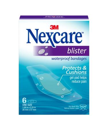 NEXCARE BLISTER WTRPRF BANDAGE 6