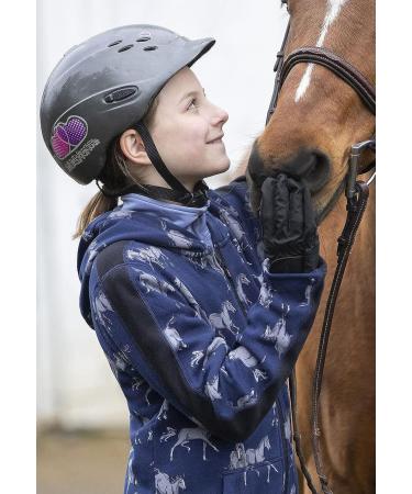 Kerrits Kids Horse Sense Fleece Hoodie Print Admiral - Free Horse Large - Buy Online on GoSupps.com