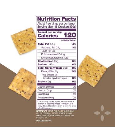 Crunchmaster Multi Grain Gluten Free Sea Salt 4 oz Bags - Pack of 12 - Buy Online on GoSupps.com