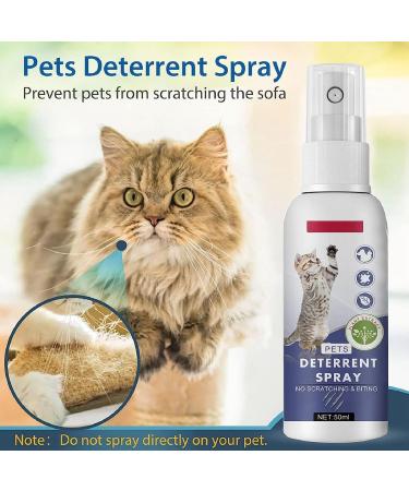 Ujoogbu Cat Scratch Deterrent Spray Cat Anti Scratch Spray for Furniture Cat Scratching Training Spray Stop Cats Scratching Furniture Spray to Stop Cats Scratching Stop Spray for Cats and Dogs(50ML) - Buy Online on GoSupps.com