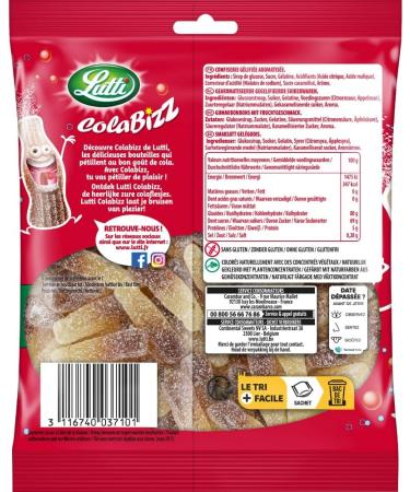  Lutti Lutti Colabizz 100g - Buy Online on GoSupps.com