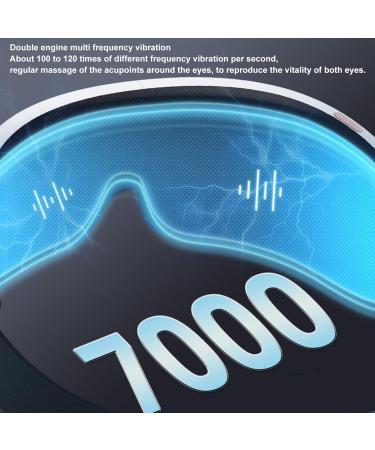 Eye Massager with Heating & Bluetooth | Relaxation Device for Eye Fatigue & Sleep Improvement - Pink - Buy Online on GoSupps.com