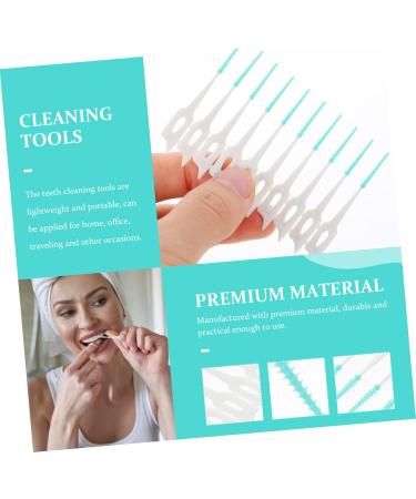 Mobestech 160 STK Interdental Brush Refillable Dental Pick | Teeth Cleaning Tool for Braces & Gaps | Elasticity Cleaning Brush - International Shipping - Buy Online on GoSupps.com