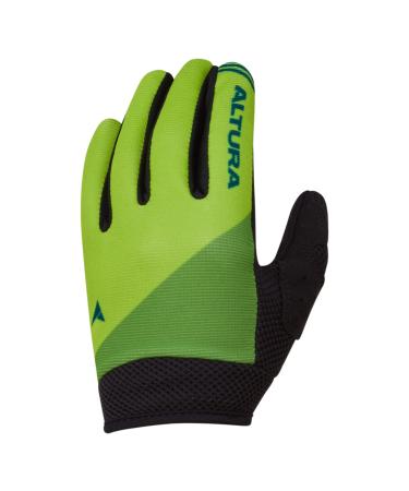 Altura Unisex-Youth Spark Trail Gloves Kids 10-12 YEARS LIME