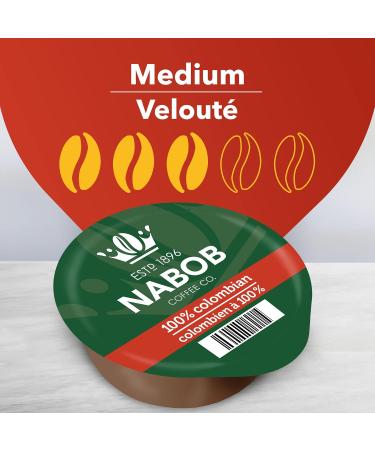 Tassimo Nabob 100% Colombian Coffee Single Serve T-Discs 220g (28 T-Discs) & Nabob 100% Colombian Coffee Single Serve T-Discs 110g - Buy Online on GoSupps.com