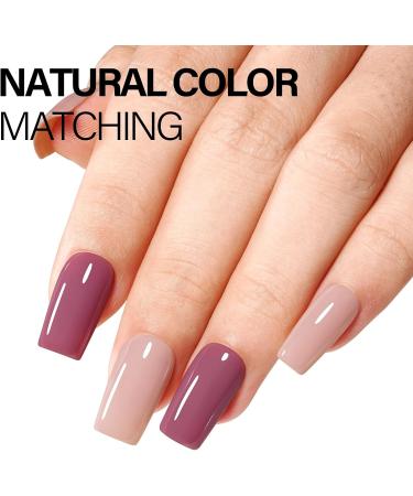 AILLSA Nude Gel Nail Polish 15 ML - Pink Nude Light Varnish for Salon & Home Use - Buy Online on GoSupps.com