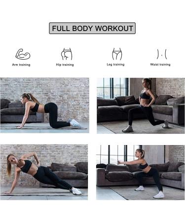 Tuokay 6-Way Double-Sided Gliding Discs - Versatile Fitness Slide Disks for Gym Yoga & Pilates | Ideal for Carpet Tile Laminate & Wooden Floors - Buy Online on GoSupps.com