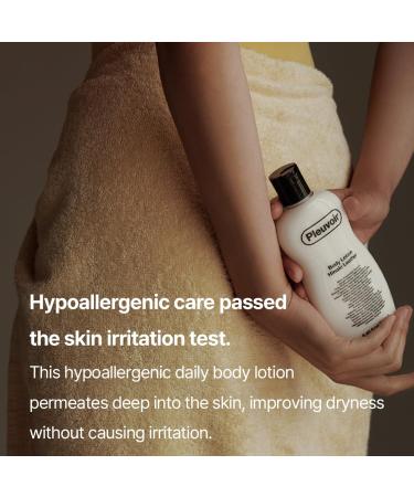 Pleuvoir Hinoki Leather Body Lotion 8.45 fl. oz | Moisturizing for Sensitive Skin | Warm Spicy Fragrance - Buy Online on GoSupps.com