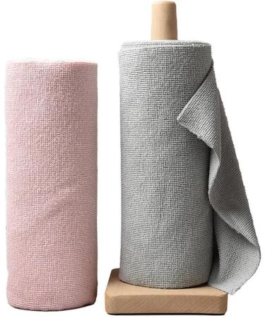 Crcyphne Reusable Cleaning Wipe Household Dish Rags Wash Paper Towel Replacement Blue - Buy Online on GoSupps.com