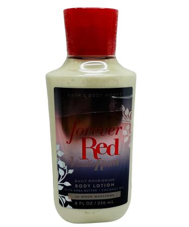 Bath & Body Works Womens Forever Red Vanilla Rum Body Lotion 8 Ounces Each Pack of 2 - Buy Online on GoSupps.com