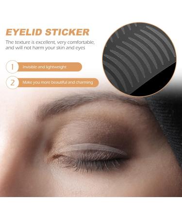FOMIYES 2Sets double eyelid sticker single side eyelid stickers hooded eye stickers hooded eyelid tape single sided eyelid tape mesh eyelid tape invisible medical glue lace strip woman - Buy Online on GoSupps.com