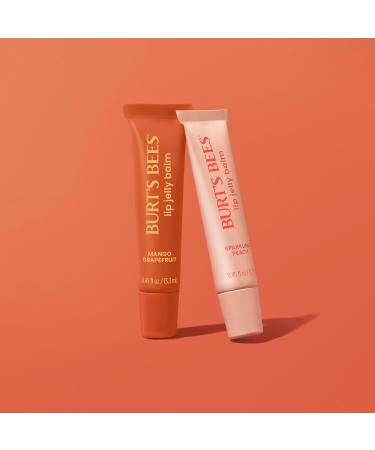 Burt s Bees Mango Grapefruit Lip Jelly Balm With Hyaluronic Acid and Squalane Moisturizer To Instantly Hydrate Lips Lip Gloss With Responsibly Sourced Beeswax Tint-Free Lip Treatment 0.45 oz. - Buy Online on GoSupps.com