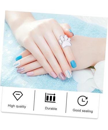 Mikinona Finger Palette Nail Art Palette Plates Mixing Bowl - Buy Online on GoSupps.com