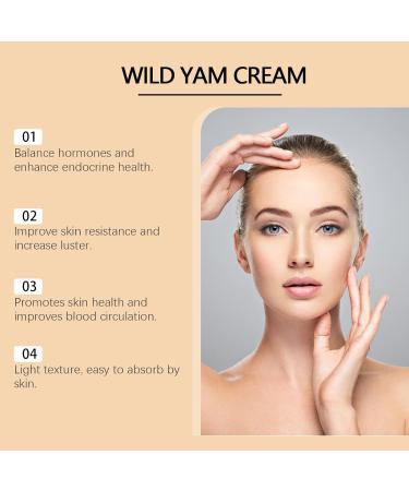  Orgrul 2025 New Wild Yam Cream 60g Hormone Balancing Cream Organic Enriched Wild Yam Cream Organic Wild Yam Cream Wild Yam Moisturizing Cream for Hormonal Balance Wild Yam Cream - Buy Online on GoSupps.com