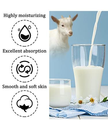 DuoZeng Goat Milk Body Wash Gentle Silk Soft Foaming Milk Bath Moisturizing Body Cleanser for All Skin - Buy Online on GoSupps.com