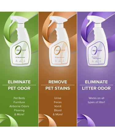 Zero Odor ZOP 1065 Multi Pet Odor Eliminator Kit - Say Goodbye to Unwanted Pet Smells - Buy Online on GoSupps.com