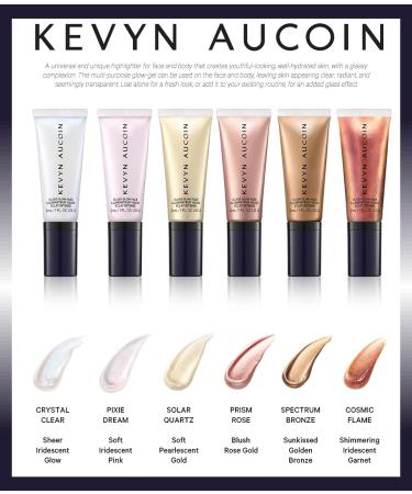 Kevyn Aucoin Glass Glow Face Prism Rose - Multi-Purpose Dewy Highlighter - Buy Online on GoSupps.com