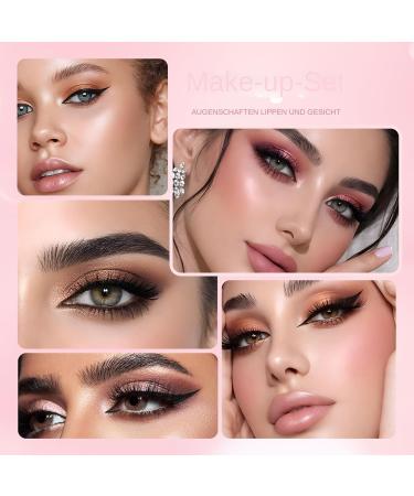 Palette de maquillage de fards paupi res 24 couleurs chatoyants et nacr s pour voyage quotidien Halloween f te femmes adolescentes filles - Buy Online on GoSupps.com