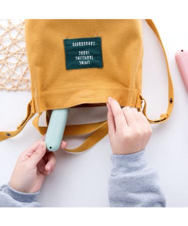 Jinwori 5-Piece Portable Toothbrush Set | Travel Toothbrush with Ventilation & Cover for Home & Travel - Buy Online on GoSupps.com