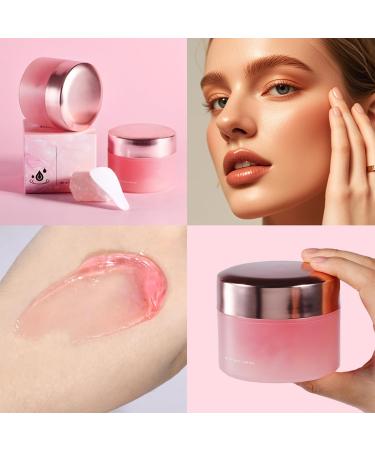 Collagen Jelly Cream Hydrating Skin Treatment Firming Niacinamide & Hydrolyzed Collagen Anti Aging Moisturizer Wrinkle for Youthful Glow Nourishing Infused Gel Cream for All Skin Types - Buy Online on GoSupps.com