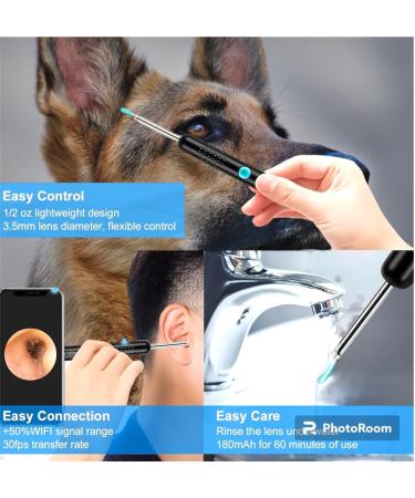 BEBIRD Ear Wax Removal Tool with 1080HD Camera | Waterproof, Anti-Fall Off Eartip | Wireless Otoscope with Light and Camera | Android/iOS Support - Buy Online on GoSupps.com