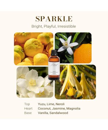 JCLOUD Sparkle Aromatherapy Oil for Cold-Air & Ultrasonic Diffuser Aromatherapy Luxury Hotel Scents for Home 3.38 Fl Oz 100mL - Buy Online on GoSupps.com