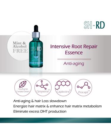 Buy SH-RD Intensive Scalp Essence - Anti-Aging Hair Growth Serum with Amino Acids & Vitamin B5 | 50ml Lightweight Root Repair Solution - Buy Online on GoSupps.com