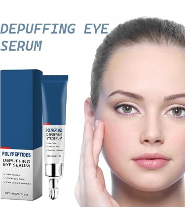 S rum contour des yeux doux aux peptides adapt aux peaux sensibles | Cr me apaisante et r paratrice | Hydratation intense att nue les ridules | Sans parfum doux et non irritant | 20 g - Buy Online on GoSupps.com