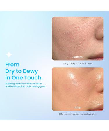 glowt seoul Glow Skin Hydro Cream 72-Hour Deep Moisture & Barrier Support for Glowing, Supple Skin | Panthenol & Biopeptides | Non-Sticky Pudding Texture | 80 ml / 2.70 fl. oz. - Buy Online on GoSupps.com