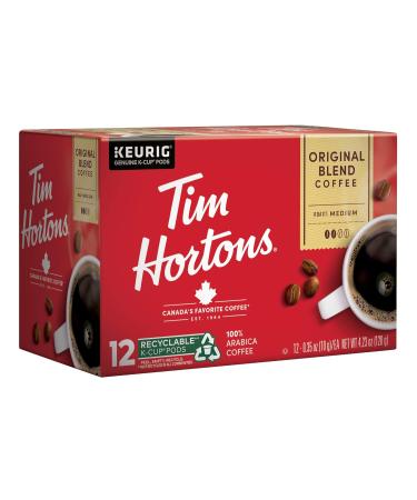 Tim Hortons Original Blend Medium Roast Coffee K-Cup Pods - 72ct (Pack of 6) - Buy Online on GoSupps.com