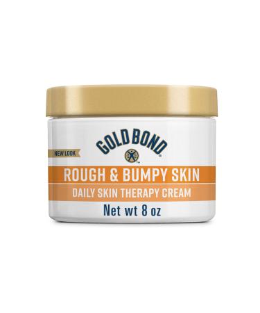 Gold Bond Ultimate Rough & Bumpy Daily Skin Therapy, 8 Ounce, Helps Exfoliate and Moisturize to Smooth, Soften, and Reduce The Appearance and Feel of Bumps and Rough Skin Patches (Packaging May Vary) 8 Ounce (Pack of 1)