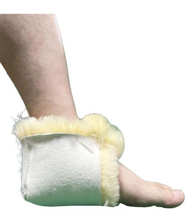 100% Genuine Sheepskin Heel Protector for Bedsore Prevention (Pack of 1) - Buy Online on GoSupps.com