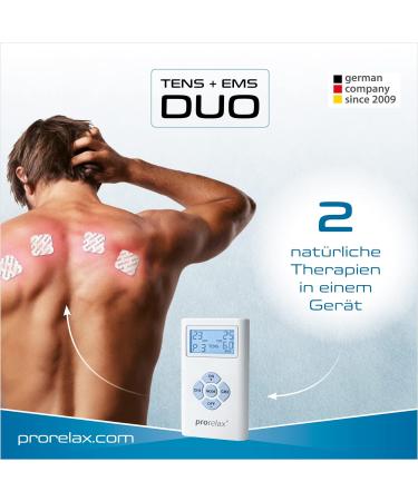 Prorelax TENS & EMS Duo 2 Bundle | Comprehensive Accessory Set for Chronic Pain Relief & Muscle Building International Shipping Available - Buy Online on GoSupps.com