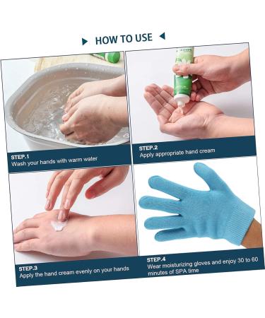 Healeved 1 Pair Moisturizing Gel Gloves Women Gel Gloves Dry Hand Gloves Cotton Gloves for Moisturizing Sleeping Gloves Moisturizing Gloves Miss Sock Skin Care Cotton - Buy Online on GoSupps.com
