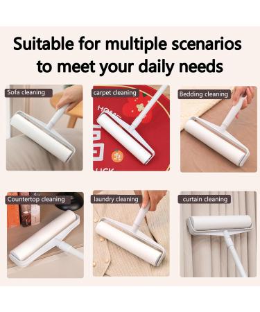 Carpet Cleaning Lint Roller - Portable Mini Lint Rollers for Clothes & Pet Hair | Travel & Refill Options Available (Color: Kita - Buy Online on GoSupps.com