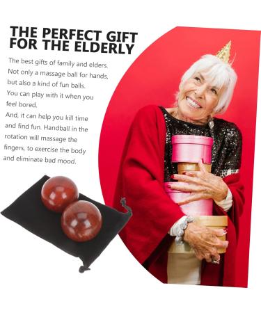 Buy Lurrose 2st Health Balls - Wooden Baoding Meditation Balls for Hand Massage Muscle Relief & Chinese Medicine | International Shipping Available - Buy Online on GoSupps.com