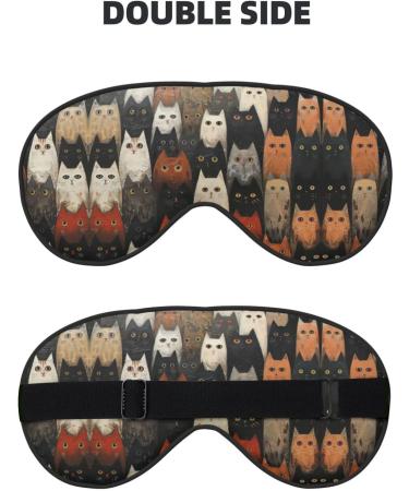 Cat Soft Sleep Eye Mask | Breathable Female Eye Patch for Travel & Relaxation - International Shipping Available - Buy Online on GoSupps.com