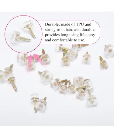 Keroius High Heel Tips - 12 Pairs Clear Stiletto Caps for Women's Shoe Repair - Buy Online on GoSupps.com