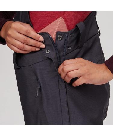 Helly-Hansen 65643 Women's Powderqueen Bib Pant Large 983 Slate - Waterproof Ski Pants - Buy Online on GoSupps.com