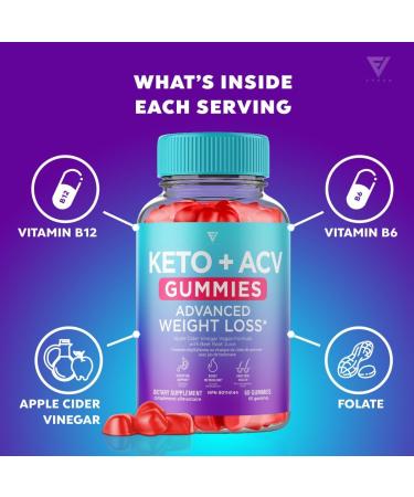 (2 Pack) Keto ACV Gummies Advanced Weight and Diet Loss Keto Gummies for Canada Belly Fat Apple Cider Vinegar Vegan Formula Men Women ACV Keto Gummy Vitamin Pour Maigrir Perte de Poids (120 Gummies) - Buy Online on GoSupps.com