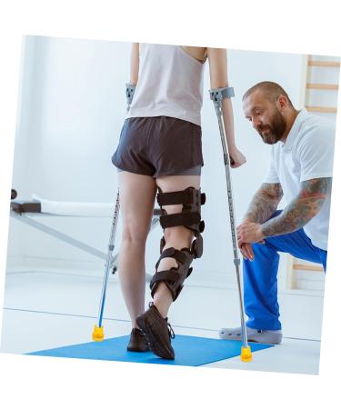 Lurrose 6-Pack Anti-Slip Crutch Pads | Rubber Tips for Hiking Sticks & Walking Sticks | Space Protection for Better Grip - Buy Online on GoSupps.com