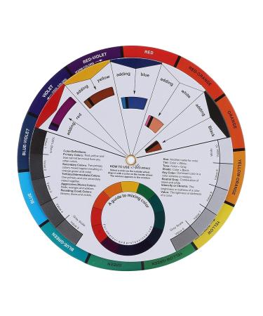 Multi-Color Tattoo Color Wheel Guide for Art Classroom & Business - Buy Online on GoSupps.com