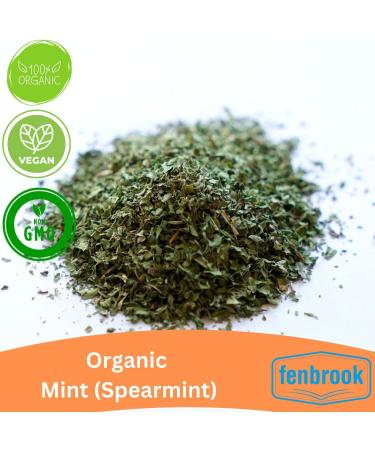 Certified Organic Spearmint 100g - Fenbrook Organic | Buy Online - Buy Online on GoSupps.com