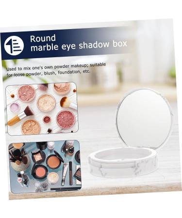 Beavorty 4 Pcs Storage Box Cosmetic Travel Containers DIY Powder Case Loose Cosmetic Powder Case Eye Shadow 7.4X7.4X1.85CMx2pcs Assorted Colorx2pcs - Buy Online on GoSupps.com