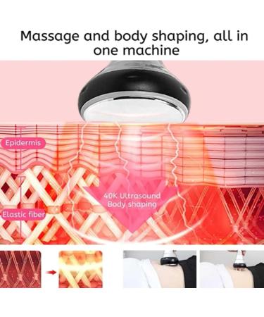 BCBKD 40K Slimming Device Anti Cellulite Device: 4 in 1 Lipocavitation Radiofrequency Face and Full Body Slimming and Firming Massager - Buy Online on GoSupps.com