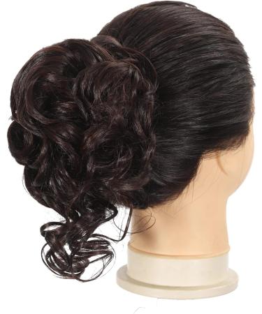 Claw Messy Bun Hair Clip Wavy Curly Updo Chignon Hairpiece 2/33 - Women's Synthetic Ponytail - Buy Online on GoSupps.com