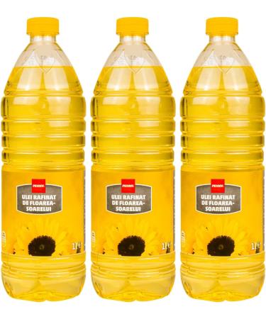 Sunflower Oil 3 Liter Premium Vegetable Oil for Frying and Cooking from Romania for Roasting and Deep Fryer (3) - Buy Online on GoSupps.com