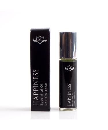 Mystix London | Happiness Essential Oil Roll-On Blend 15ml | Perfect as a Gift | Handmade in UK