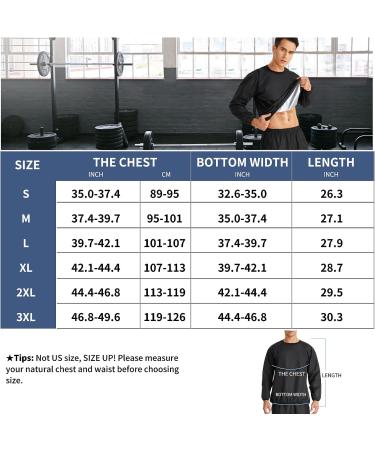MOLUTAN Sauna Suit for Men - XL Black Sweat Shirt for Weight Loss & Gym Training - Buy Online on GoSupps.com